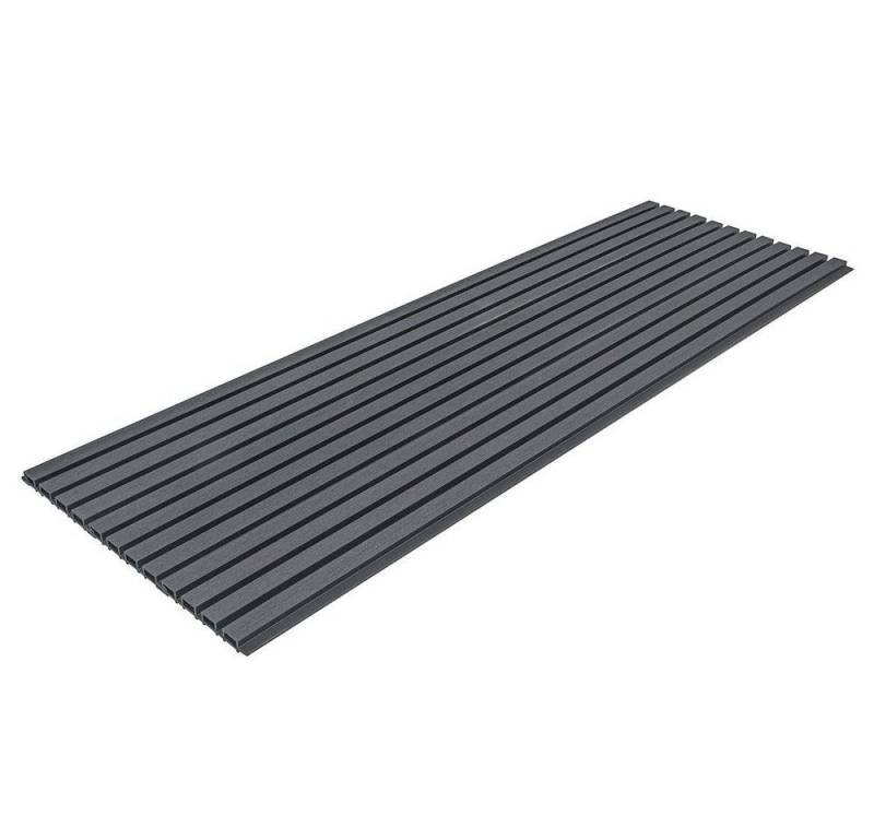 HOME DELUXE Wanddekoobjekt WPC Fassadenverkleidung DUVAR (45 St), Witterungsbeständig - Verkleidung für Außenwand, Fassade, Wandpaneele von HOME DELUXE