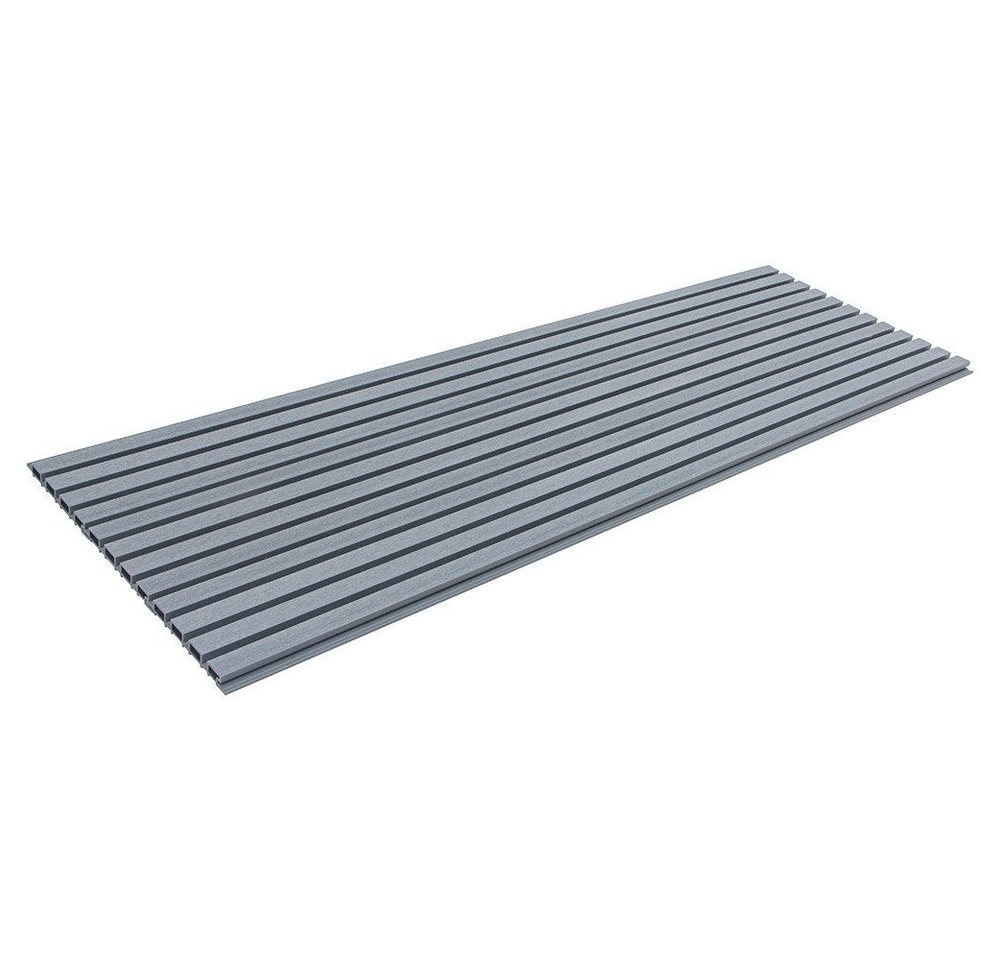 HOME DELUXE Wanddekoobjekt WPC Fassadenverkleidung DUVAR (70 St), Witterungsbeständig - Verkleidung für Außenwand, Fassade, Wandpaneele von HOME DELUXE