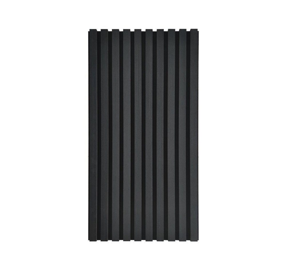HOME DELUXE Wandpaneel Akustikpaneel / Lamellenwand SONIC, BxL: 40,00x80,00 cm, 0,32 qm, (Schalldämpfend, 12-tlg., Individuell kürzbar und zuschneidbar) Holzwand, Akustik Wand Paneele, Akustik Paneel von HOME DELUXE