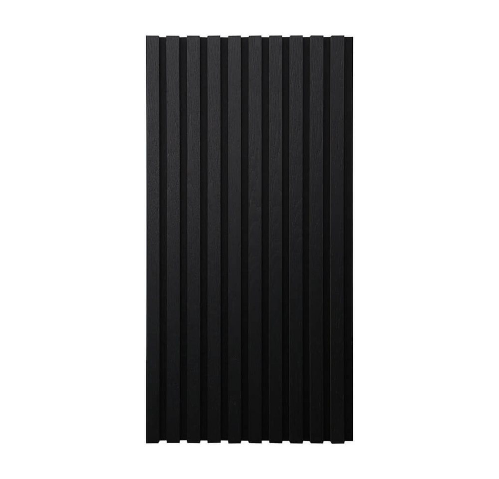 HOME DELUXE Wandpaneel Akustikpaneel / Lamellenwand SONIC, BxL: 40,00x80,00 cm, 0,32 qm, (Schalldämpfend, 12-tlg., Individuell kürzbar und zuschneidbar) Holzwand, Akustik Wand Paneele, Akustik Paneel von HOME DELUXE