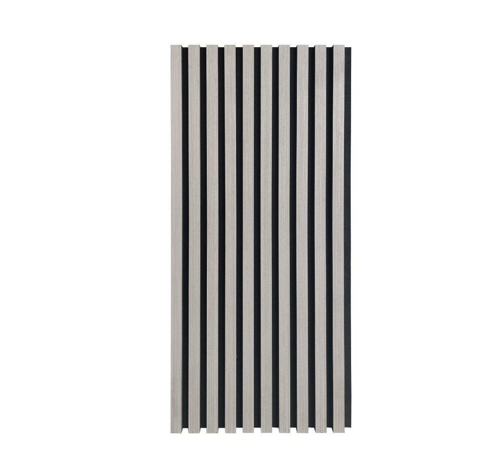 HOME DELUXE Wandpaneel Akustikpaneel / Lamellenwand SONIC, BxL: 40,00x80,00 cm, 0,32 qm, (Schalldämpfend, 9-tlg., Individuell kürzbar und zuschneidbar) Holzwand, Akustik Wand Paneele, Akustik Paneel von HOME DELUXE