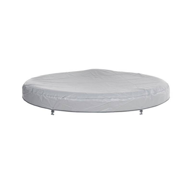 HOME DELUXE Pool-Abdeckplane Outdoor Whirlpool Abdeckung SPLASH, (Durchmesser x Höhe): 208 x 1,3 cm I Poolabdeckung rund von HOME DELUXE