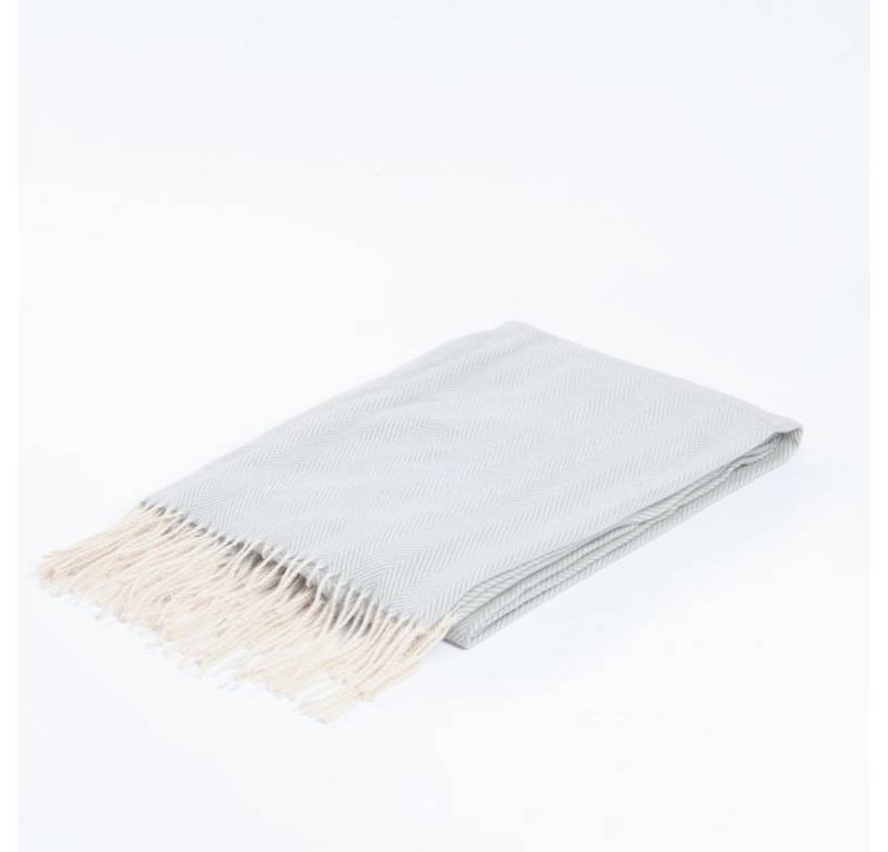 Wohndecke Wolldecke MILA Farbauswahl- 140 x 200 cm, HOME DELUXE, Kuscheldecke, Sofadecke von HOME DELUXE