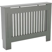 Home Discount - Chelsea Heizkörperverkleidung mdf Moderner Schrank Slatted Grill, Grau, Mittel Home Discount - Chelsea Heizkörperverkleidung mdf Moderner Schrank Slatted Grill, Grau, Mittel von HOME DISCOUNT