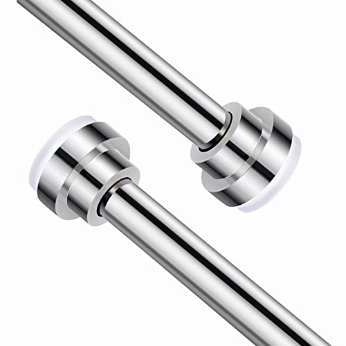 1 Stück Vorhangstange Spannstange Teleskopstange Vorhang Ohne Bohren Bohrfrei für Badezimmer, Fenster, Kleiderschrank (83-130cm) von HOME EAGLES LIMITED