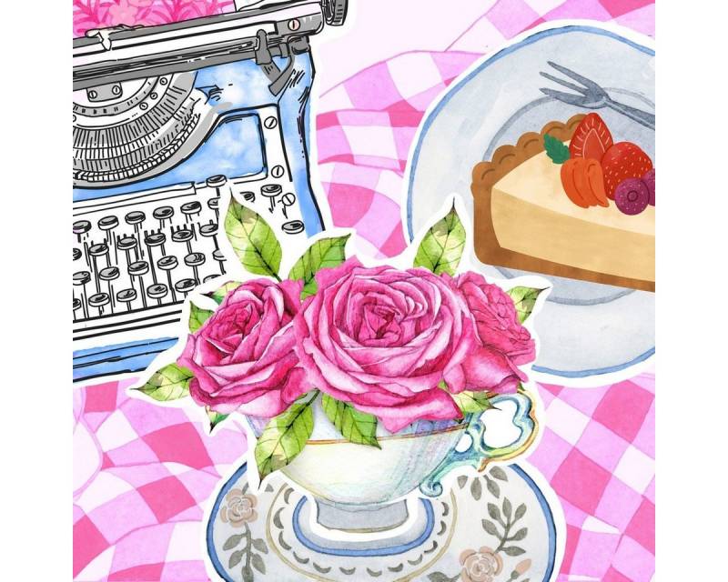 HOME FASHION Papierserviette 20 Servietten Nostalgia 33x33cm, (20 St) von HOME FASHION