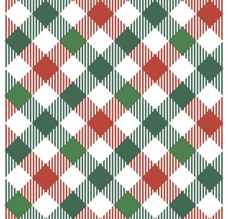 HOME FASHION Papierserviette 20 Servietten Tartan Mix 33x33cm, (20 St) von HOME FASHION