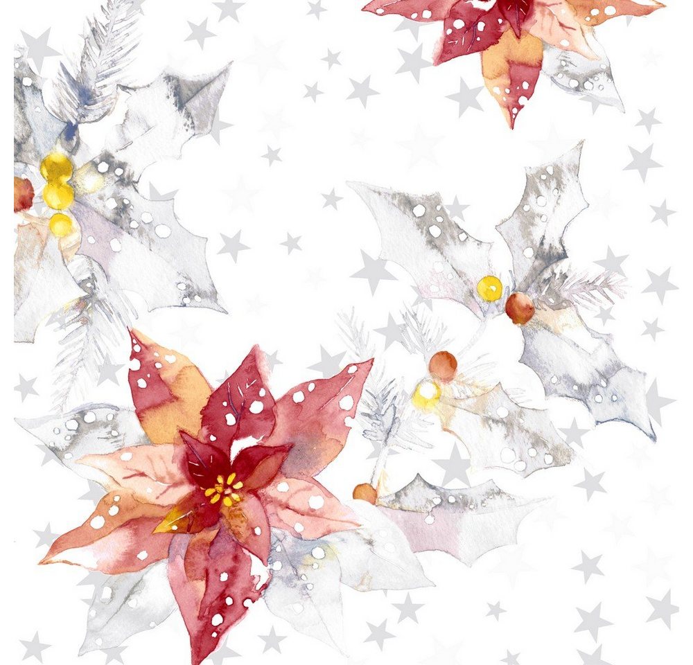 HOME FASHION Papierserviette 20 Servietten Winter Dream 33x33cm, (20 St) von HOME FASHION