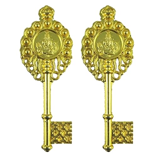 HOME GENIE „Kuber Kunji für Reichtum und Wohlstand | Heiliger Kuber-Schlüsselsatz für finanzielles Wachstum | Vastu & Feng Shui Energetisiertes Yantra von HOME GENIE