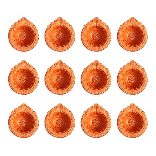 Home Genie Handmade Diyas for Diwali Decoration | Handmade Clay Mitti Diya | Lanterns for Diwali Decoration | Decoration Mitti Diya | Handmade Diyas - Pack of 12 Home Genie Handmade Diyas for Diwali Decoration | Handmade Clay Mitti Diya | Lanterns for Diwali Decoration | Decoration Mitti Diya | Handmade Diyas - Pack of 12 von HOME GENIE