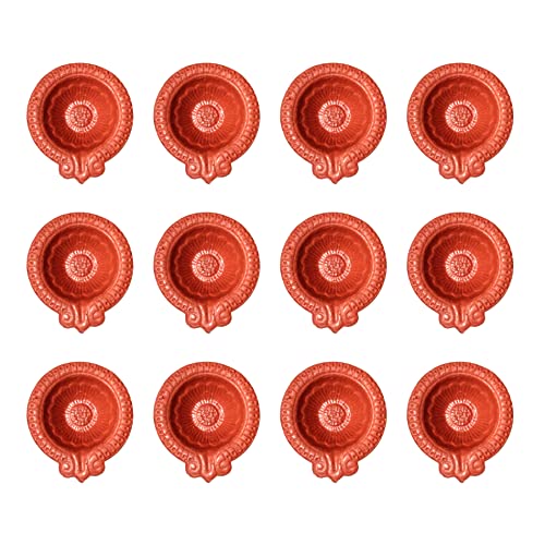 Home Genie Handmade Diyas for Diwali Decoration | Handmade Clay Mitti Diya | Lanterns for Diwali Decoration | Decoration Mitti Diya | Handmade Diyas - Pack of 12 Home Genie Handmade Diyas for Diwali Decoration | Handmade Clay Mitti Diya | Lanterns for Diwali Decoration | Decoration Mitti Diya | Handmade Diyas - Pack of 12 von HOME GENIE