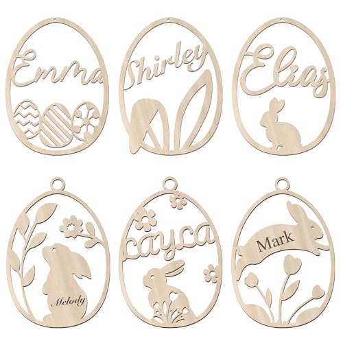 Personalisierter Osteranhänger Aus Holz,8/10/12cm Osterdeko Personalisiert, Osterei Personalisiert Mit Ihrem Namen Oder Wunschtext, Osteranhänger Für Den Osterkorb,Ostergeschenke Für Kinder Personalisierter Osteranhänger Aus Holz,8/10/12cm Osterdeko Personalisiert, Osterei Personalisiert Mit Ihrem Namen Oder Wunschtext, Osteranhänger Für Den Osterkorb,Ostergeschenke Für Kinder von HOME'S FRIEND