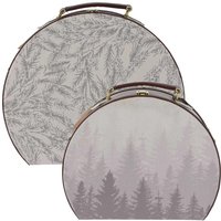Dekorative Kofferboxen, 2er-Set Dekorative Kofferboxen, 2er-Set von HOME STYLING