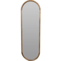 Home Styling - Großer Wandspiegel in einem Holzrahmen, 36 x 2,5 x 115 cm von HOME STYLING