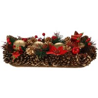 Home Styling - Adventskranz, Kerzenhalter, 41 cm von HOME STYLING