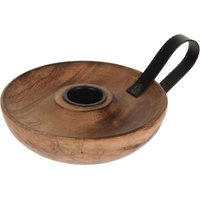 Home Styling - Kerzenhalter aus Mangoholz, ø 11 cm von HOME STYLING