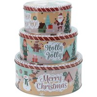 JOUJOU Keksdosen, 3 Metallbehälter in verschiedenen Größen JOUJOU Keksdosen, 3 Metallbehälter in verschiedenen Größen von HOME STYLING