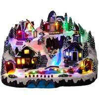 LED-Weihnachtsdekoration mit Animation, 46 x 32 x 32 cm LED-Weihnachtsdekoration mit Animation, 46 x 32 x 32 cm von HOME STYLING