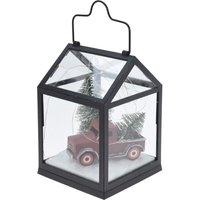 Laterne mit Weihnachtsszene, 21 cm von HOME STYLING