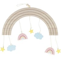 Regenbogen, Hängedeko für Babybett, 33 x 16,5 cm Regenbogen, Hängedeko für Babybett, 33 x 16,5 cm von HOME STYLING