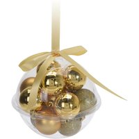 Weihnachtskugeln 14er-Set, ø 4 cm von HOME STYLING