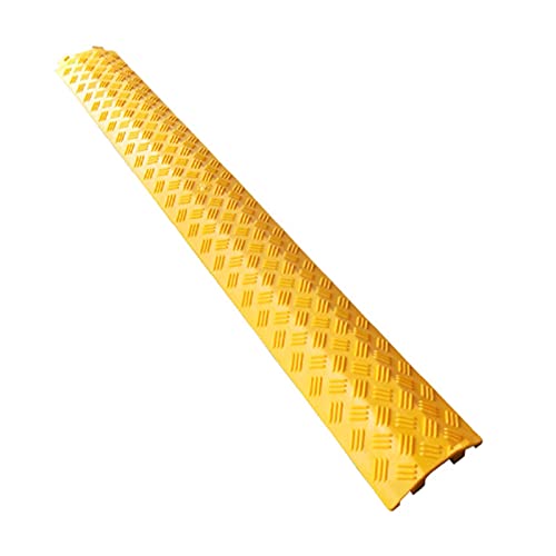 HOME UK Kabelbrücke,1 Kanal PVC Kabelbrücke Schlauchbrücke Kabelkanal, Hochleistungs-Einkanal-Gummi-Speed-Bump-Kabelschutzabdeckung Modular gefertigte Schlauchbrücke, für Zuhause, Büro, Werkstatt HOME UK Kabelbrücke,1 Kanal PVC Kabelbrücke Schlauchbrücke Kabelkanal, Hochleistungs-Einkanal-Gummi-Speed-Bump-Kabelschutzabdeckung Modular gefertigte Schlauchbrücke, für Zuhause, Büro, Werkstatt von HOME UK