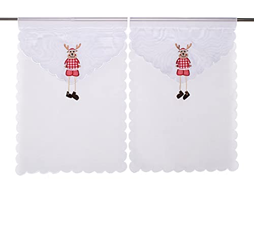 HOME WOHNIDEEN 2 TLG. Fensterset 055411-0701 45 X 30 cm von HOME WOHNIDEEN