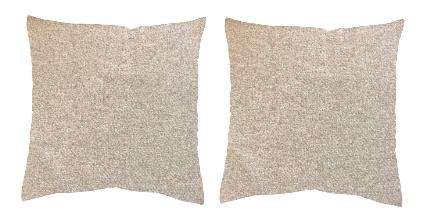 HOME WOHNIDEEN Dekokissen Lucio 50x50 cm 2x Kissenhülle 50x50 cm+2x Füllung 50x50 cm Beige, 2x Kissenhülle 50 x 50 cm + 2x Füllung 50 x 50 cm Beige HOME WOHNIDEEN Dekokissen Lucio 50x50 cm 2x Kissenhülle 50x50 cm+2x Füllung 50x50 cm Beige, 2x Kissenhülle 50 x 50 cm + 2x Füllung 50 x 50 cm Beige von HOME WOHNIDEEN