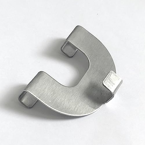 HOME WOHNIDEEN Easy FIX FENSTERHAKEN | U-Form | Farbe: Silber | Inhalt: 2 Stück | Tiefe: 12mm | IDEAL FÜR ALU-FENSTERRAHMEN, Aluminium HOME WOHNIDEEN Easy FIX FENSTERHAKEN | U-Form | Farbe: Silber | Inhalt: 2 Stück | Tiefe: 12mm | IDEAL FÜR ALU-FENSTERRAHMEN, Aluminium von HOME WOHNIDEEN