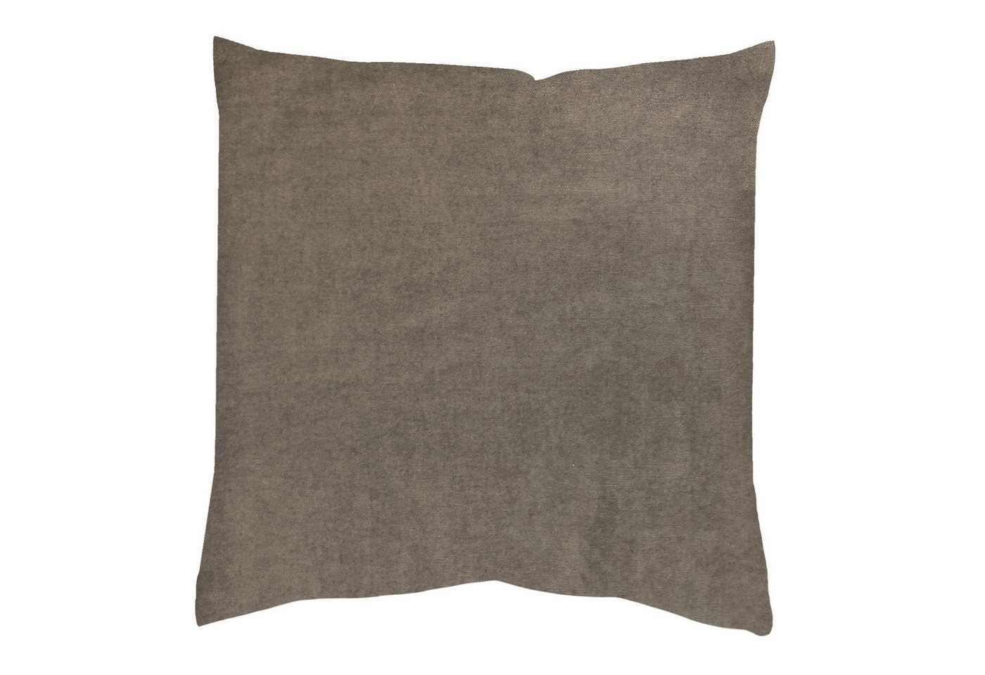 HOME WOHNIDEEN Gardine Kissenhülle ELMER mit Füllung, Velour Reißverschluss, 40*40/ 50*50 cm, (1 St), Polyester von HOME WOHNIDEEN