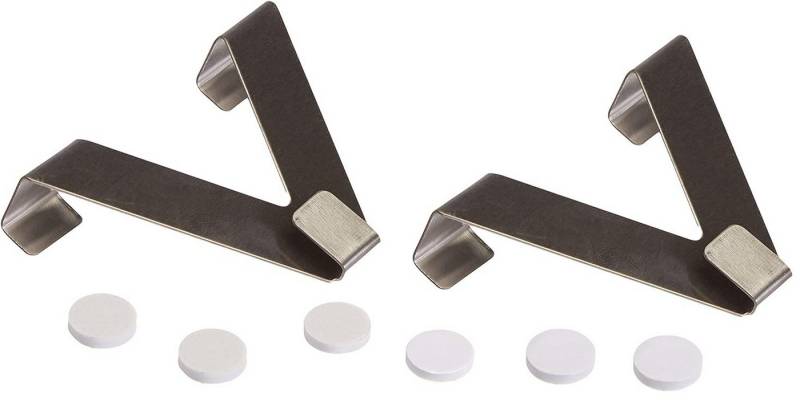 HOME WOHNIDEEN Gardinenhaken EASYFIX-HAKEN V, Raffrollos, (2-St) von HOME WOHNIDEEN