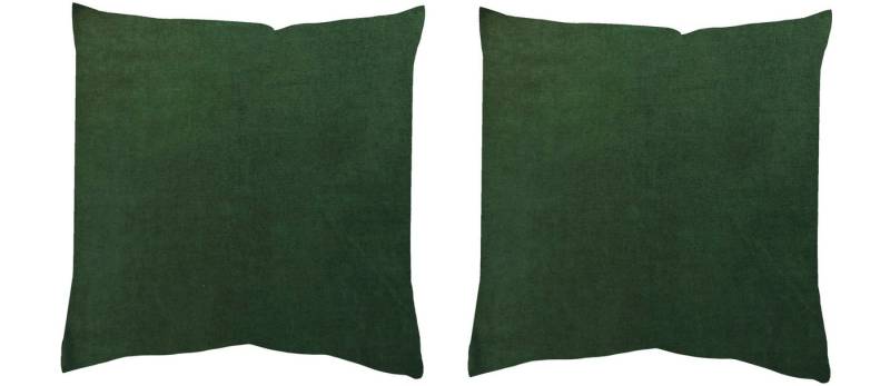 HOME WOHNIDEEN Kissenhülle ELMER 2ER PACK MIT FÜLLUNG, (2 Stück) von HOME WOHNIDEEN