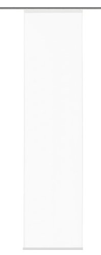 HOME WOHNIDEEN Schiebevorhang Halborganza transparent ROM Fb. weiß Größe BxH 60x245 cm von HOME WOHNIDEEN