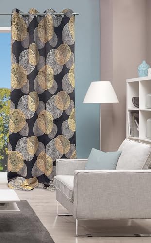 HOME WOHNIDEEN VERDUNKLUNGSVORHANG Bedruckt MIT ÖSEN Ginny von HOME WOHNIDEEN
