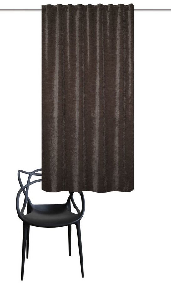 HOME WOHNIDEEN Vorhang 085425 Fertigschal Thermo-Chenille WOLLY mit Multifunktionsband, Polyester von HOME WOHNIDEEN