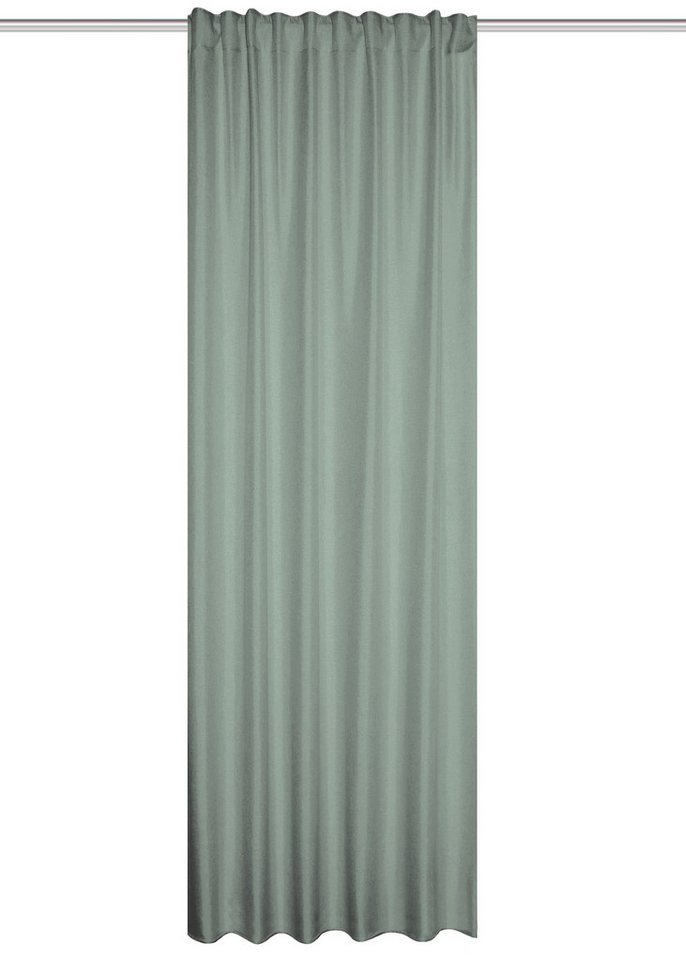 HOME WOHNIDEEN Vorhang Eskamio 225 x 135 cm 1x Thermoschal Grün (1 St), Kunstfaser, 1x Thermoschal Grün von HOME WOHNIDEEN