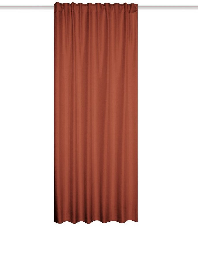 HOME WOHNIDEEN Vorhang Thermoschal ESKAMIO blickdicht, Leinenstruktur, Multifunktionsband (1 St), 100% Polyester von HOME WOHNIDEEN