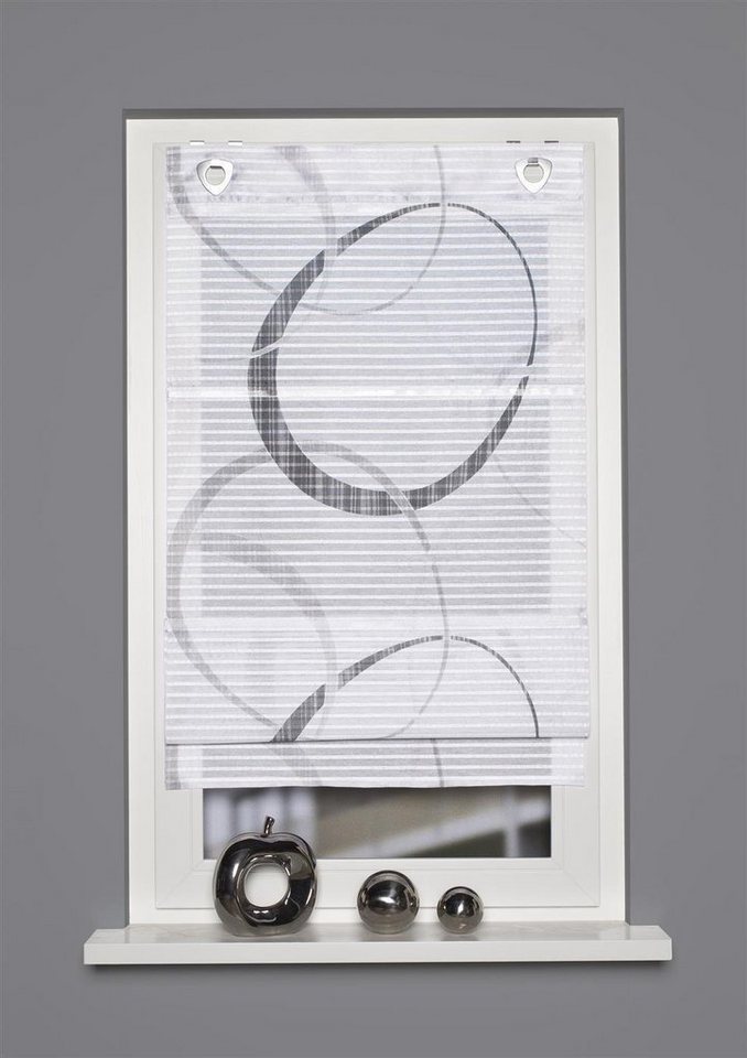 Rollo Home Wohnideen Magnetrollo Querstreifen Digitaldru, HOME WOHNIDEEN von HOME WOHNIDEEN