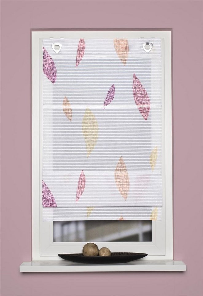 Rollo Home Wohnideen Magnetrollo Querstreifen Digitaldru, HOME WOHNIDEEN von HOME WOHNIDEEN