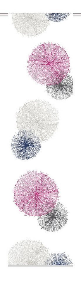 HOME WOHNIDEEN Schiebegardine 87999 Schiebegardine Digitaldruck RAWLINS aus Dekostoff, 245 x 60 cm, 100% Polyester von HOME WOHNIDEEN