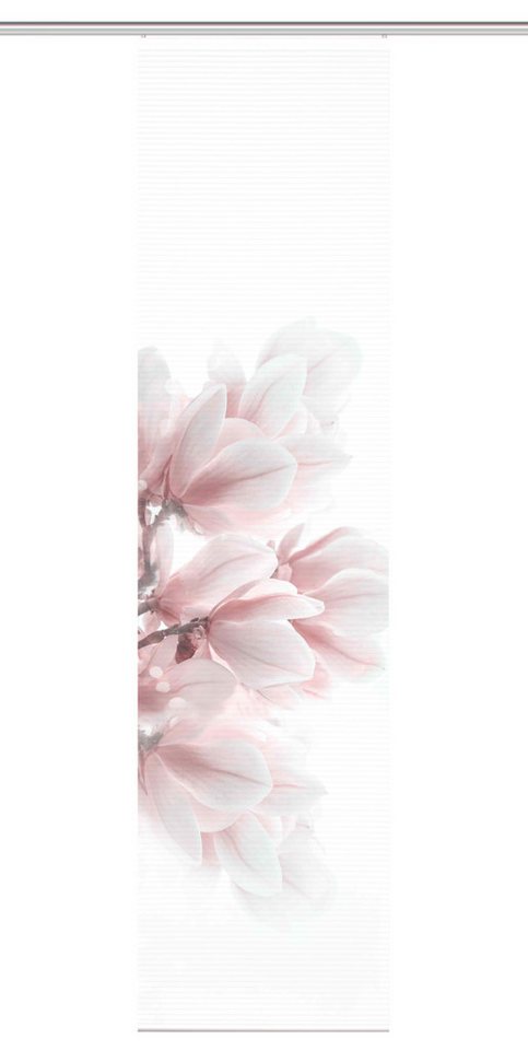 HOME in green Schiebegardine 84105 MORIGA Schiebegardine, recyc. Polyester 245x60 cm, Bambusoptik (1 St), Polyester (recycelt) Polyester von HOME in green