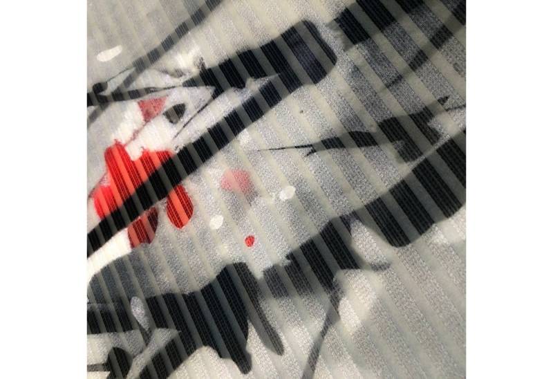 HOME in green Schiebegardine HIG BELMIRA Schiebegardine recyc. Polyester, 245x60 cm, Blumendruck (2 St), Polyester (recycelt) Polyester von HOME in green