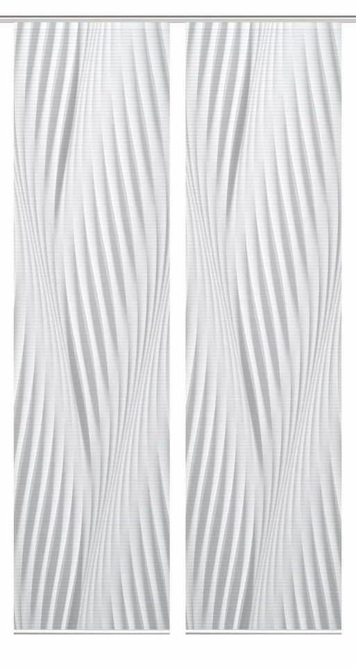 HOME in green Schiebegardine HOME in green 84119 RIWELO Schiebegardine aus recyceltem Polyester (2 St), Polyester (recycelt) Polyester von HOME in green