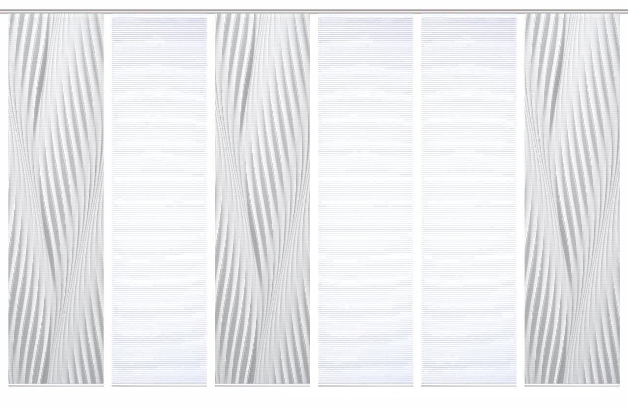 HOME in green Schiebegardine HOME in green 84119 RIWELO Schiebegardine aus recyceltem Polyester (6 St), Polyester (recycelt) Polyester von HOME in green