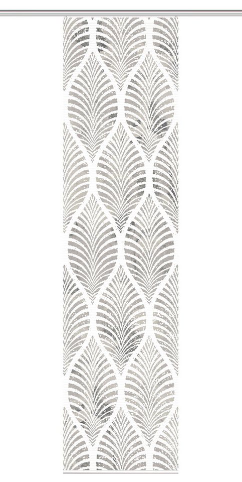 HOME in green Schiebegardine 84112 VIDARO Schiebegardine aus recyceltem Polyester 245x60 cm (1 St), Polyester (recycelt) Polyester von HOME in green