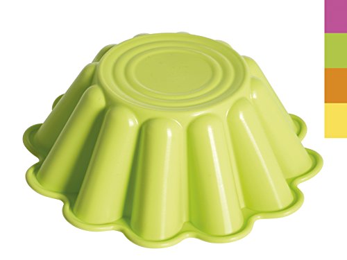 HOME 8358700 Set 4 Ausstechformen Budino Silikon Color Cm21 Backen und Cake Design von HOME