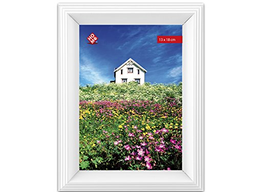 HOME 9288318 Set 6 Bilderrahmen Kunststoff vertikal 13 x 18 cm und Dekoration Haus von HOME