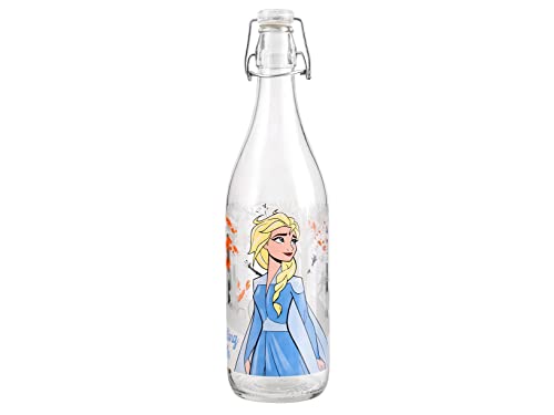 Home Disney Frozen Glasflasche, 1 l von HOME