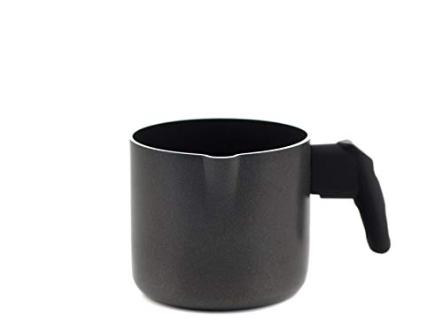 Home Maitre Milchtopf, antihaftbeschichtet, 10 cm, Aluminium, anthrazit/schwarz Home Maitre Milchtopf, antihaftbeschichtet, 10 cm, Aluminium, anthrazit/schwarz von HOME