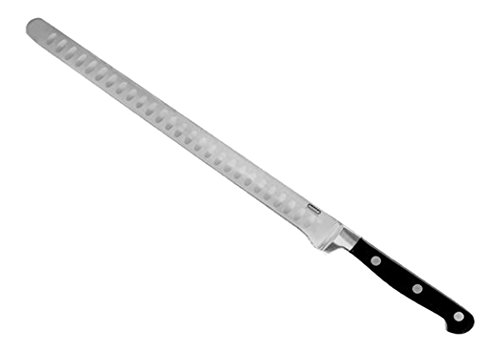 Home Professional Messer für Lachs, Edelstahl, Schwarz, 28 cm von HOME